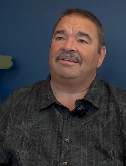 Phil sharing his patient testimonial at Sumner Dental Group in Gallatin, TN.