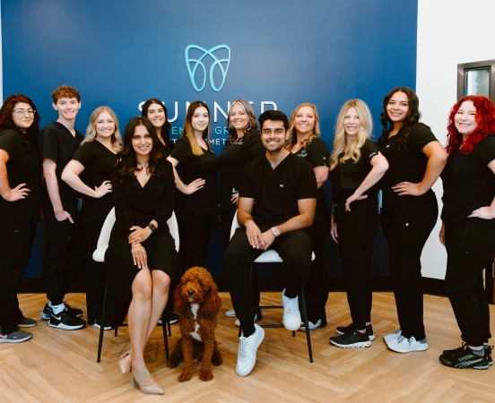 Experienced dental professionals at Sumner Dental Group providing comprehensive family dental care.